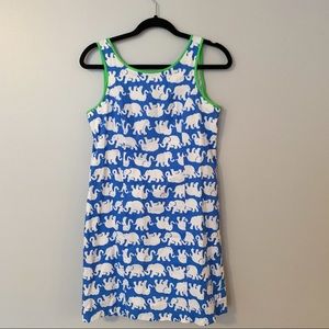 Lilly Pulitzer Elephant Print Sheath Dress